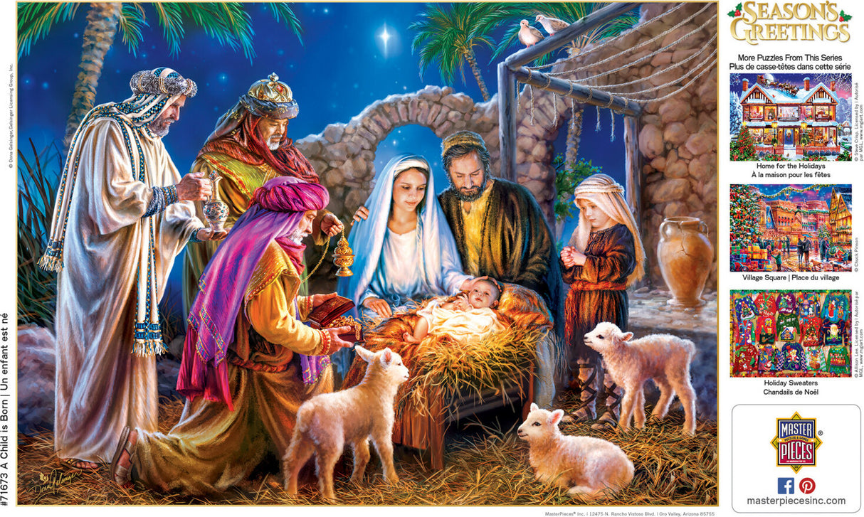 Holiday - A Child is Born 1000 Piece Puzzle