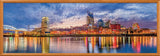 American Vista Panoramic - Nashville 1000 Piece Puzzle