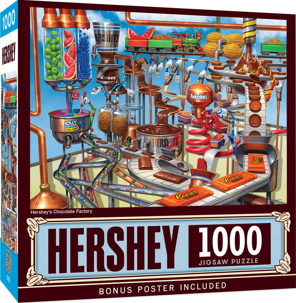 Hershey's - Chocolate Factory 1000 Piece Puzzle