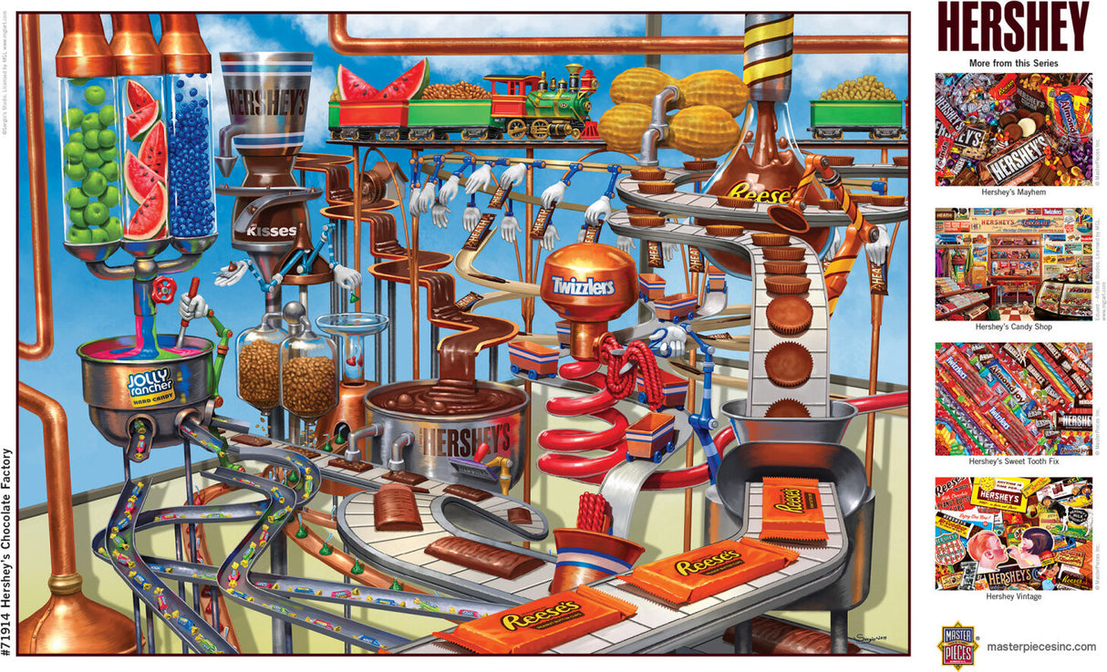 Hershey's - Chocolate Factory 1000 Piece Puzzle