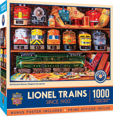 Lionel - Well Stocked Shelves 1000 Piece Puzzle