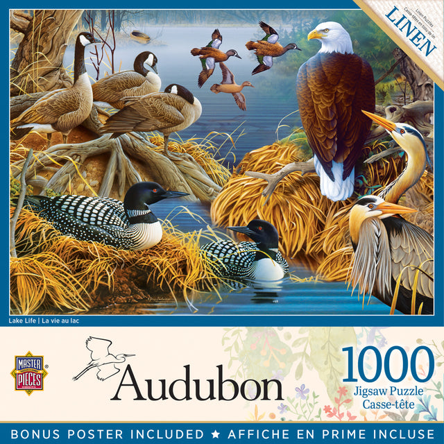 Audubon - Lake Life 1000 Piece Puzzle