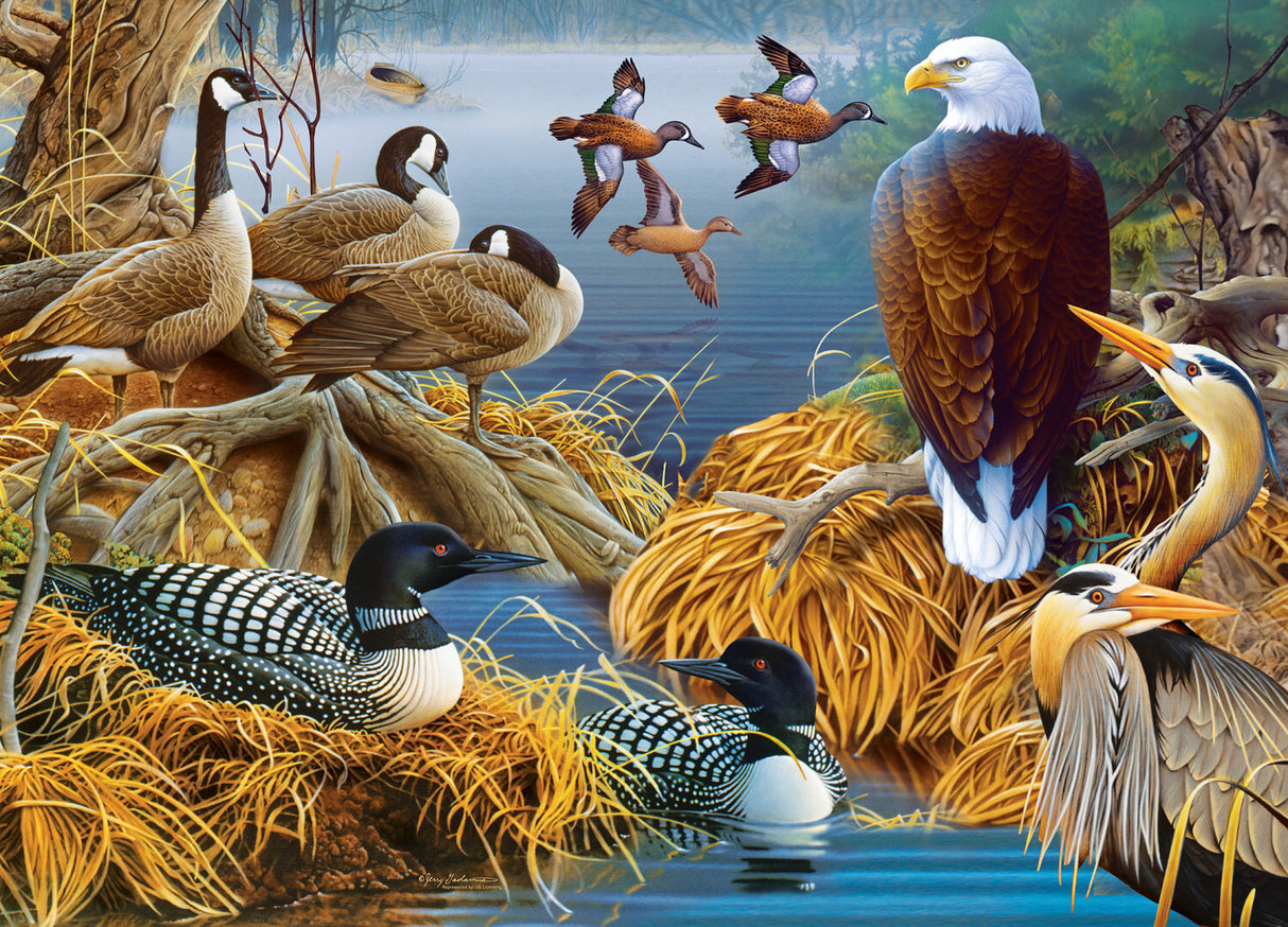 Audubon - Lake Life 1000 Piece Puzzle