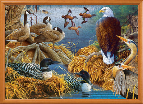 Audubon - Lake Life 1000 Piece Puzzle