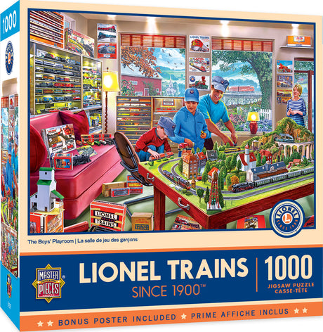 Lionel - The Boy's Playroom 1000 Piece Puzzle