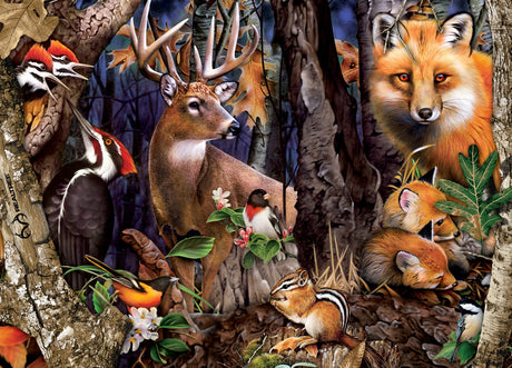 Realtree - Forest Gathering 1000 Piece Puzzle