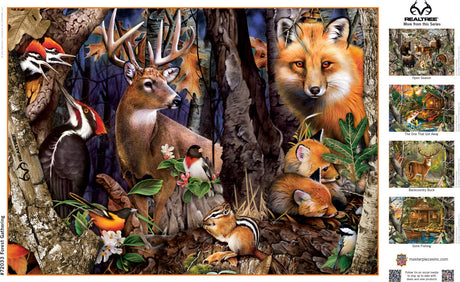 Realtree - Forest Gathering 1000 Piece Puzzle