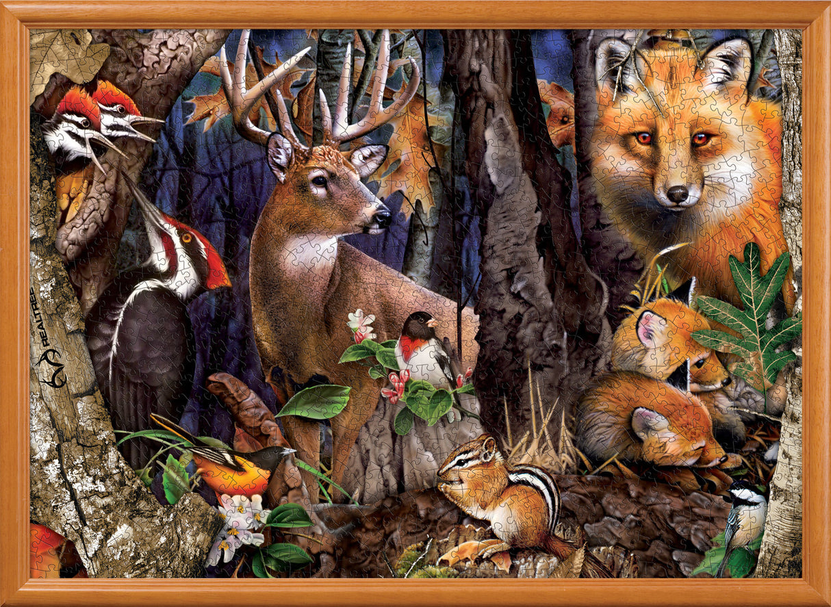 Realtree - Forest Gathering 1000 Piece Puzzle