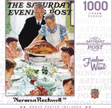 Saturday Evening Post - Freedom from Want 1000 Piece Puzzle