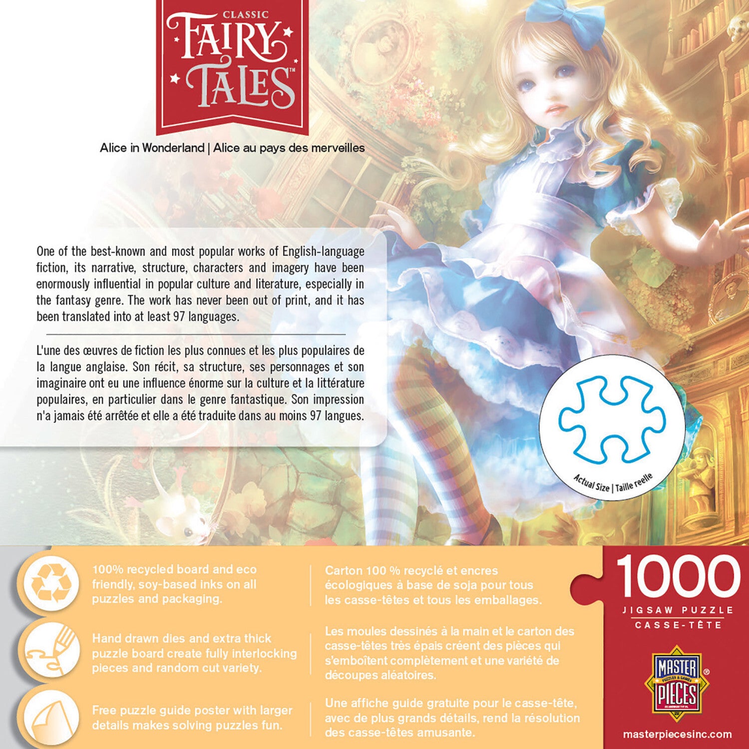 Classic Fairy Tales - Alice in Wonderland 1000pc Puzzle – Toys on