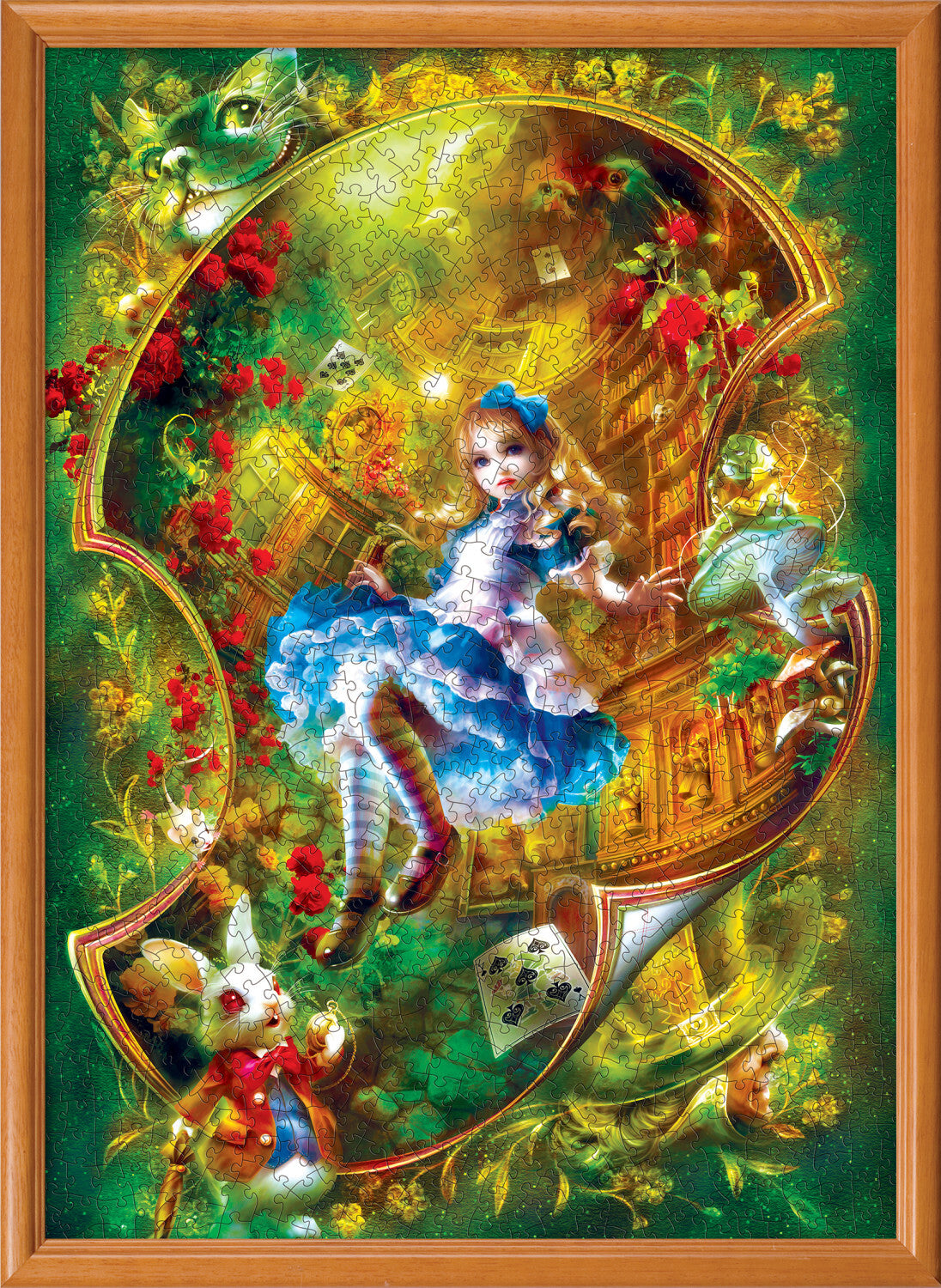 Classic Fairy Tales - Alice in Wonderland 1000pc Puzzle