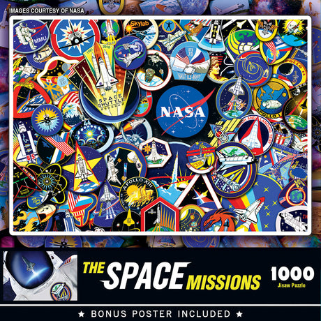 NASA - The Space Mission 1000 Piece Puzzle