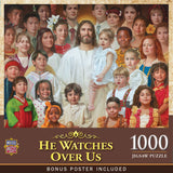 Inspirational - He Watches Over Us 1000 Piece Puzzle