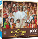 Inspirational - He Watches Over Us 1000 Piece Puzzle