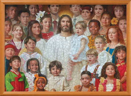 Inspirational - He Watches Over Us 1000 Piece Puzzle