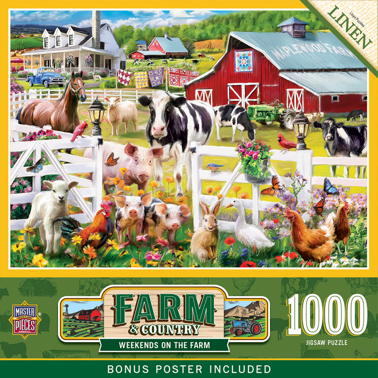 Farm and Country - Weekends On the Farm 1000 Piece Puzzle