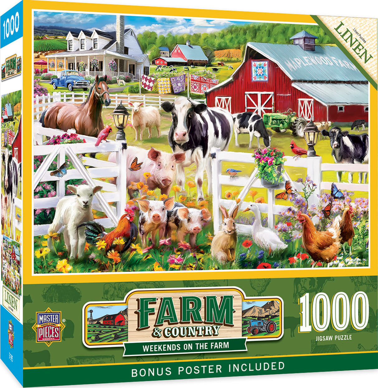 Farm and Country - Weekends On the Farm 1000 Piece Puzzle