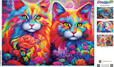 Colorize - Rainbow Whiskers 1000 Piece Puzzle