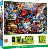 Glow in the Dark - Dragon's Horde 1000 Piece Puzzle