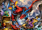 Glow in the Dark - Dragon's Horde 1000 Piece Puzzle