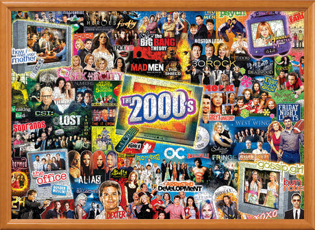 TV Time - 2000's Shows 1000 Piece Puzzle