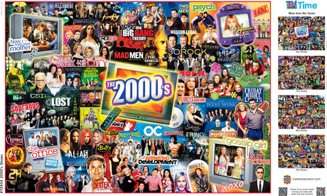 TV Time - 2000's Shows 1000 Piece Puzzle