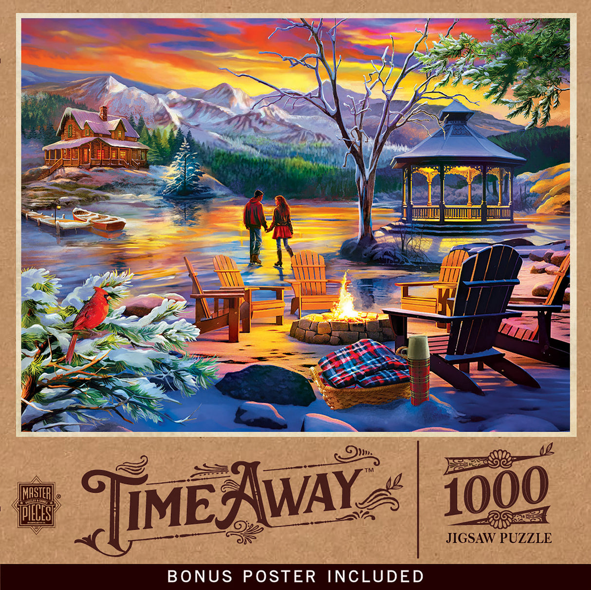 Time Away - Frozen Harmony 1000 Piece Puzzle