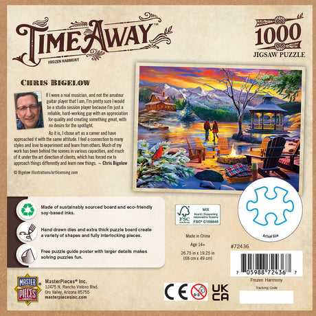 Time Away - Frozen Harmony 1000 Piece Puzzle