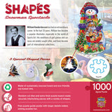 Contours - Snowman Spectacle 1000 Piece Puzzle