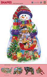 Contours - Snowman Spectacle 1000 Piece Puzzle