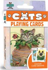 Cats Playing Cards