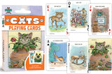 Cats Playing Cards