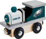 Philadelphia Eagles NFL Wood Train Engine