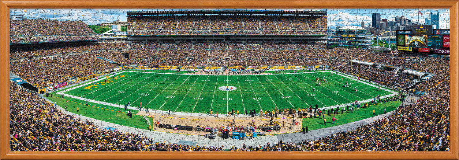 Pittsburgh Steelers 1000pc Panoramic Puzzle – Toys on the Square