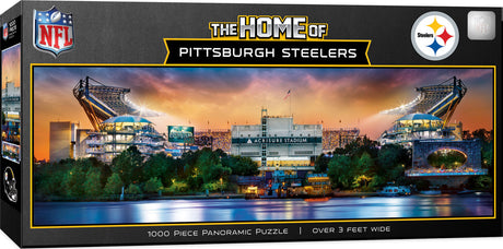 Pittsburgh Steelers NFL 1000pc Panoramic Puzzle - Stadium