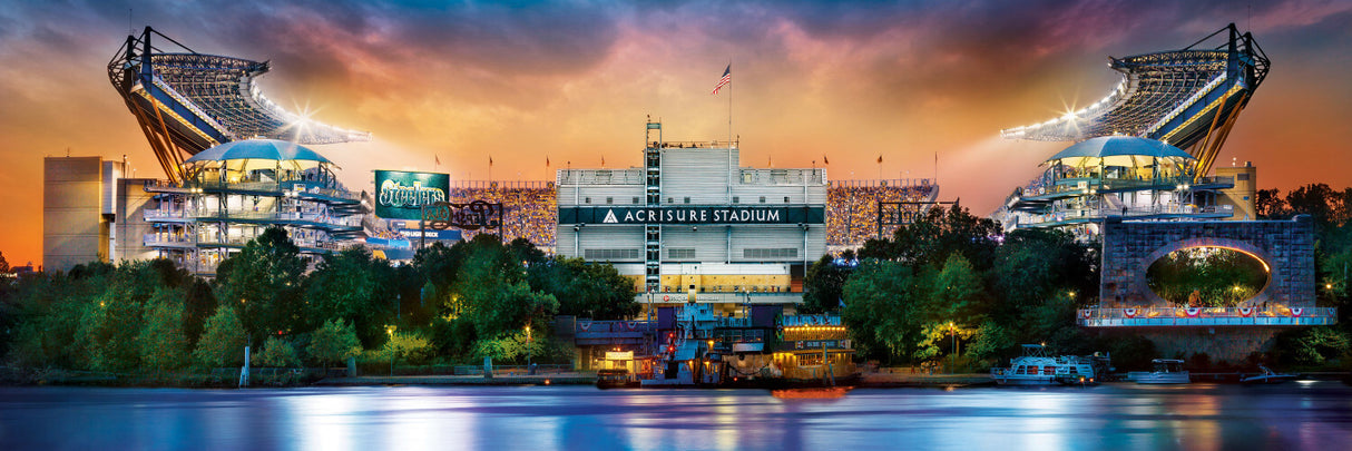 Pittsburgh Steelers NFL 1000pc Panoramic Puzzle - Stadium