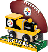 Pittsburgh Steelers NFL Wood Train Engine