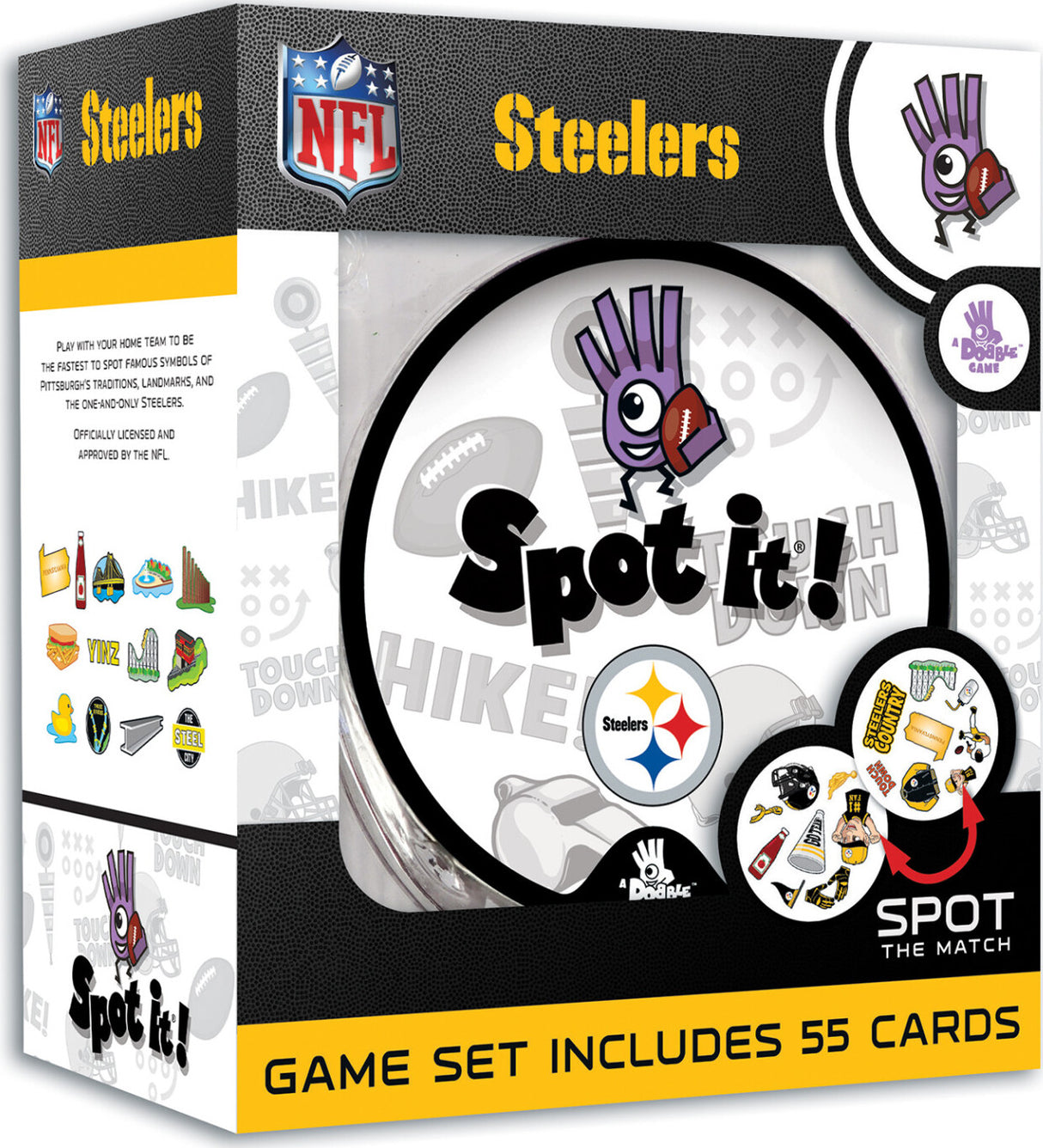 Pittsburgh Steelers NFL Spot It! Game