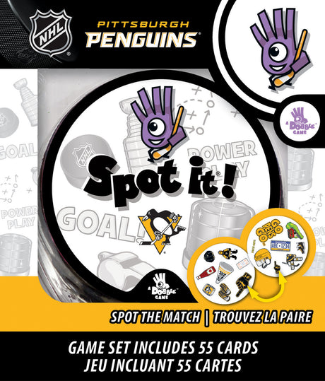 Pittsburgh Penguins NHL Spot It! Game