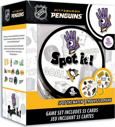 Pittsburgh Penguins NHL Spot It! Game