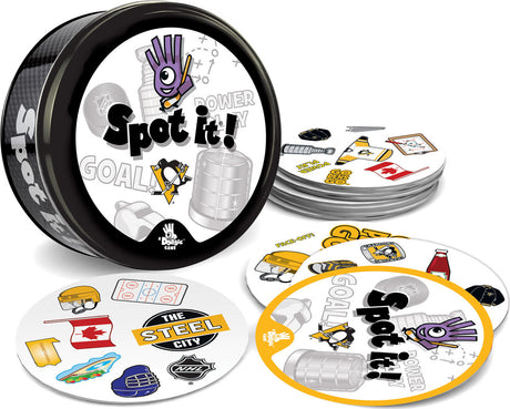 Pittsburgh Penguins NHL Spot It! Game