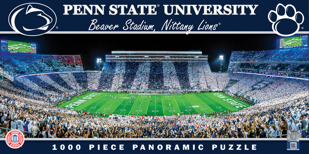 Penn State Nittany Lions NCAA 1000pc Panoramic Puzzle