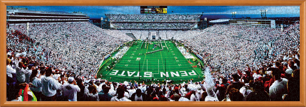 Penn State Nittany Lions NCAA 1000pc Panoramic Puzzle - End Zone