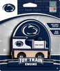 Penn State Nittany Lions NCAA Wood Train Engine