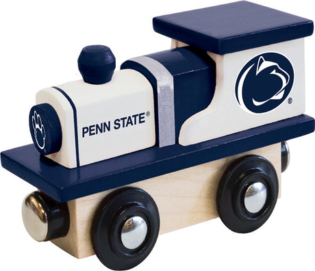 Penn State Nittany Lions NCAA Wood Train Engine