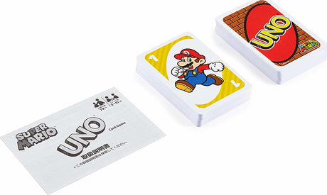 UNO Super Mario Card Game Shedding