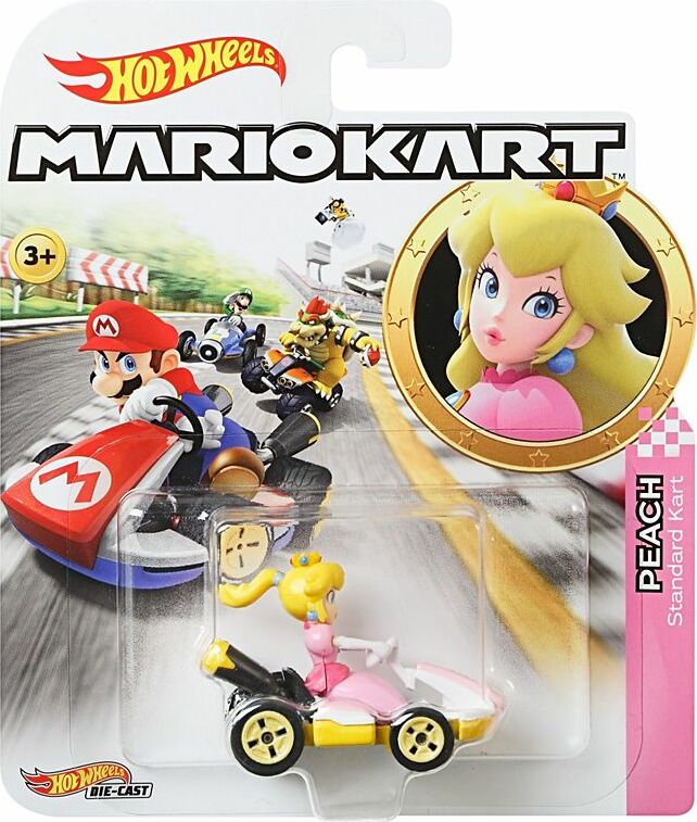 Hot Wheels Mario Kart Replica Die-cast Assorted Vehicles