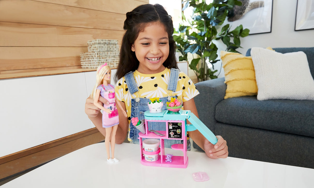 Barbie Florist Doll And Playset