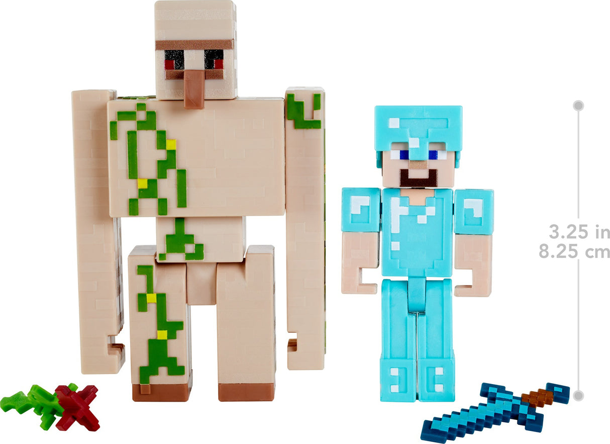 Minecraft Craft-A-Block 2-Pack Figures (assorted)