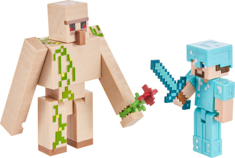 Minecraft Craft-A-Block 2-Pack Figures (assorted)